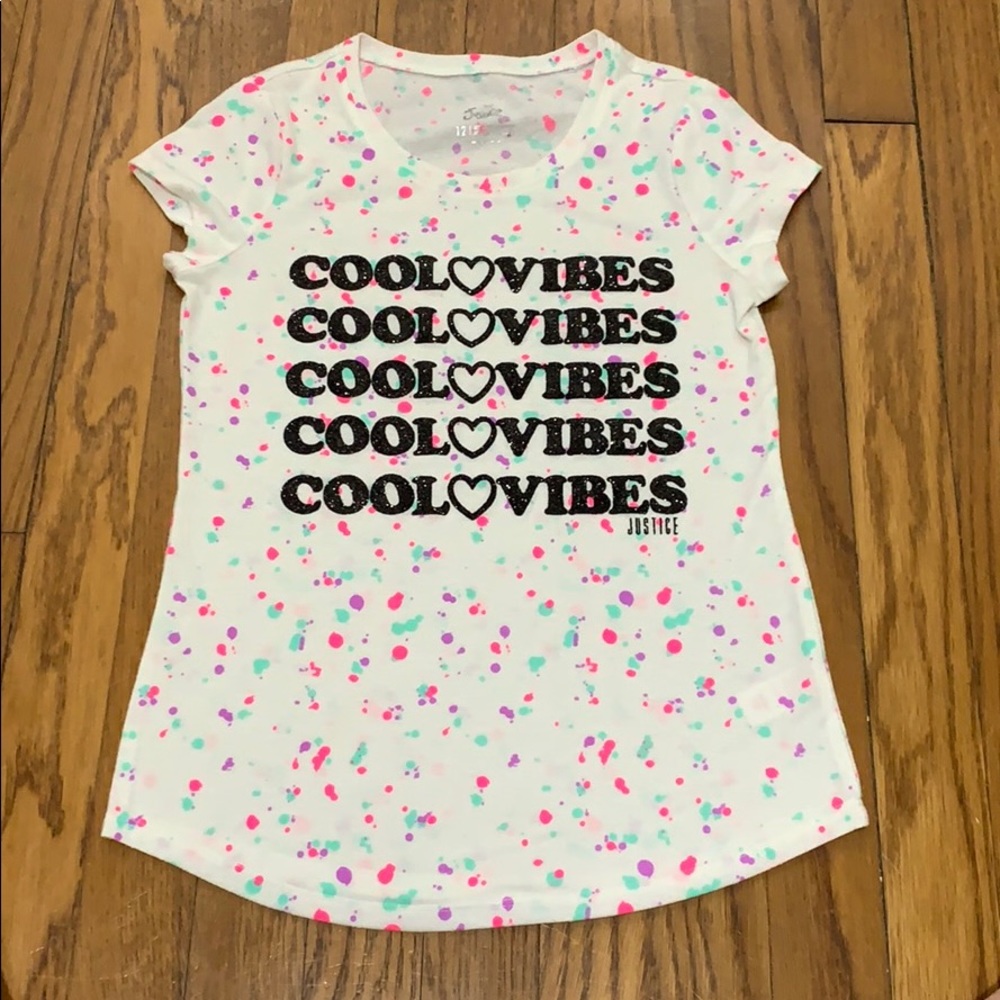 Girls justice tee